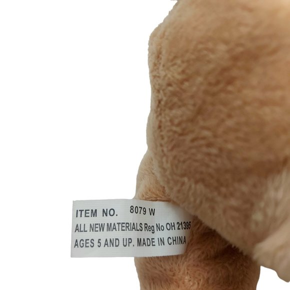 The Petting Zoo/Maitoi Turtle And Teddy Bear Animal Stuffed Plushies Set of Two - Picture 9 of 12